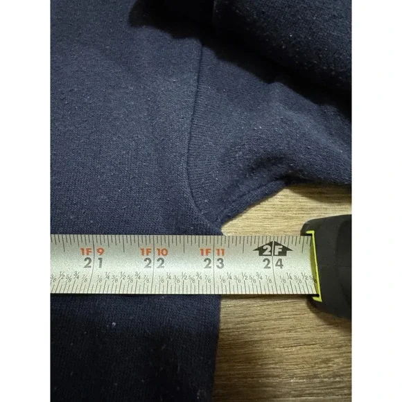 Vintage 90s Men's Size Large Tultex Denver Broncos AFC Champions Sweatshirt Blue - Picture 5 of 7